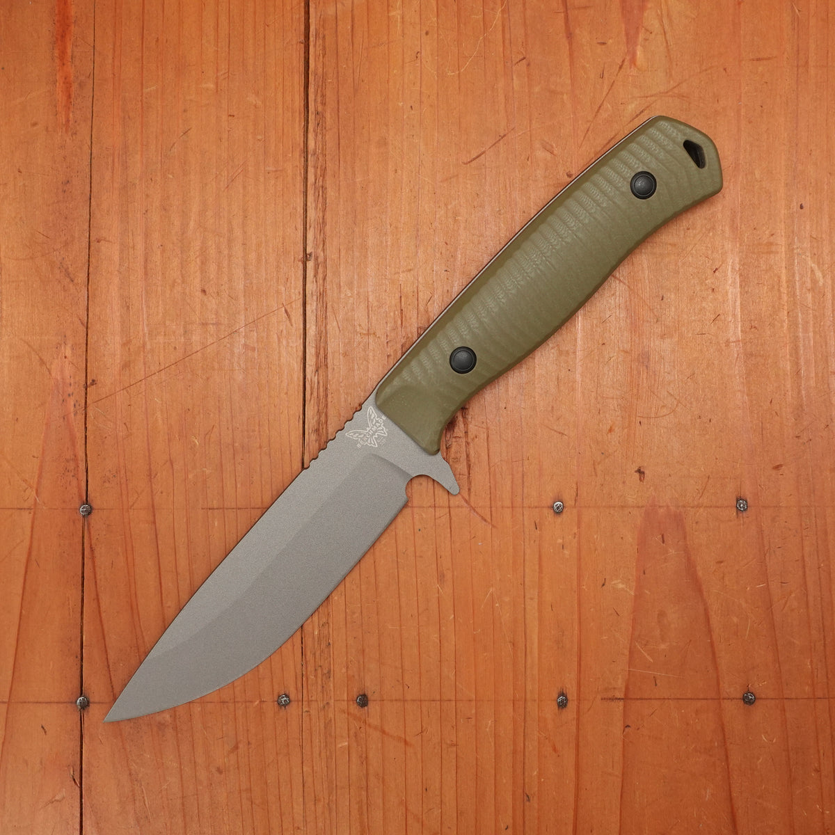 Benchmade 539GY Anonimus 5" Drop Point CPM-Cruwear Fixed Blade OD Green G10 Handle with Sheath