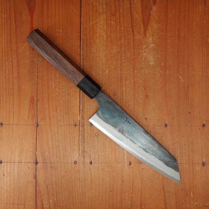 Tosa 165mm Bunka Kurouchi Stainless Clad Aogami 1 Octagonal Red Sandalwood Pakka
