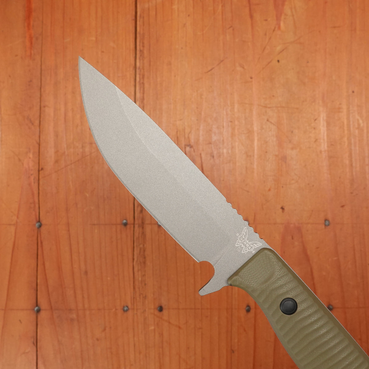 Benchmade 539GY Anonimus 5" Drop Point CPM-Cruwear Fixed Blade OD Green G10 Handle with Sheath