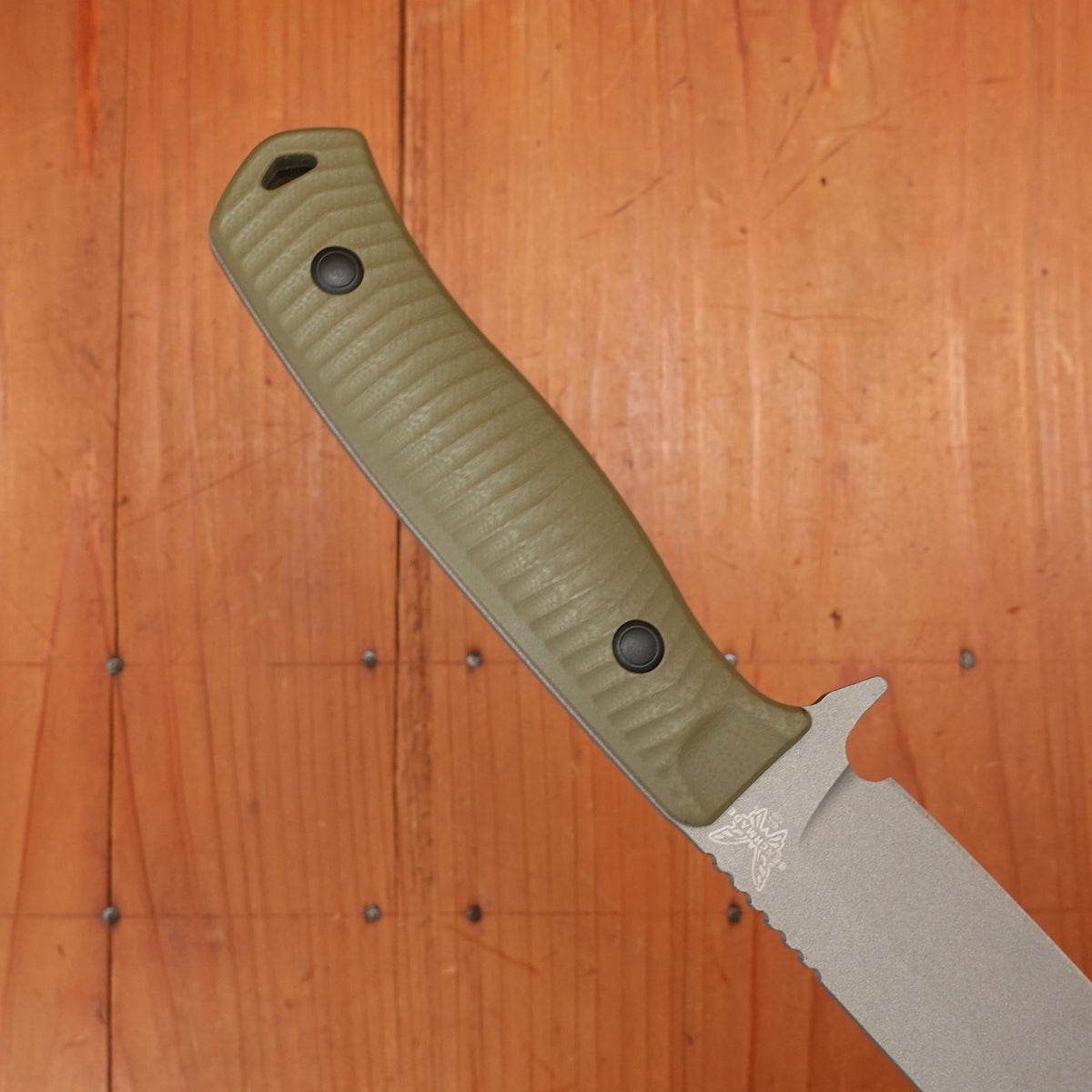 Benchmade 539GY Anonimus 5" Drop Point CPM-Cruwear Fixed Blade OD Green G10 Handle with Sheath