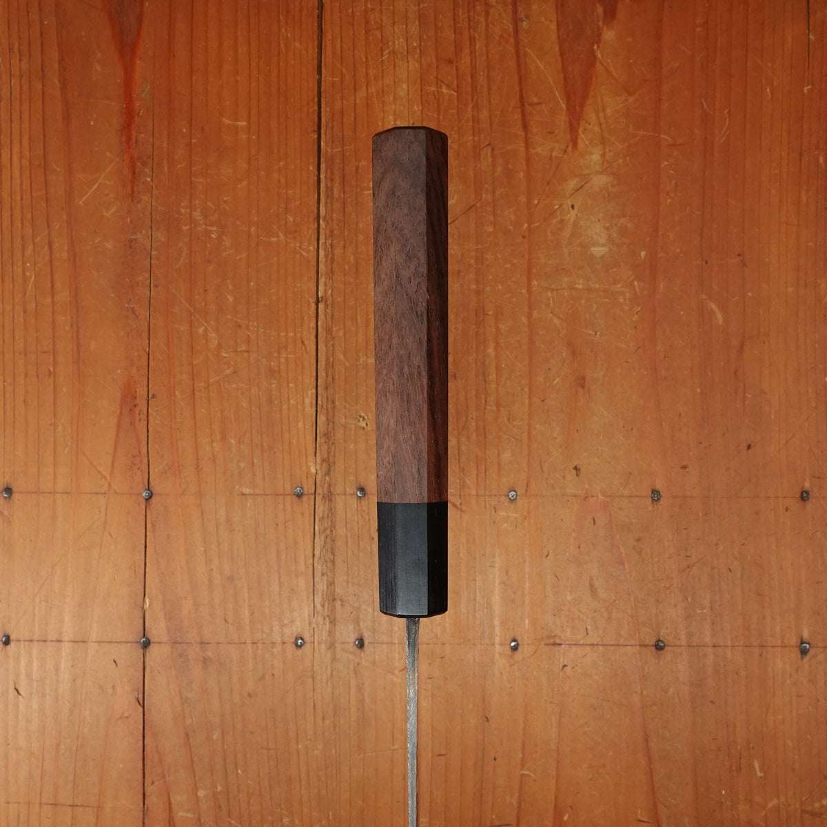 Tosa 165mm Bunka Kurouchi Stainless Clad Aogami 1 Octagonal Red Sandalwood Pakka