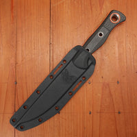 Benchmade 15500OR-2 Meatcrafter 6" Trailing Point CPM-S45VN Fixed Blade Carbon Fiber Handle with Sheath