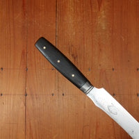 Jernbolaget California Carver Style Slicer Carbon Steel Ebony Eskilstuna Sweden ~1890s-1920s