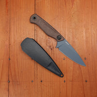 Benchmade 203BT-01 Dacian Spear Point CPM-Magnacut Brown Canvas Micarta Handle