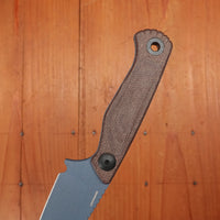 Benchmade 203BT-01 Dacian Spear Point CPM-Magnacut Brown Canvas Micarta Handle