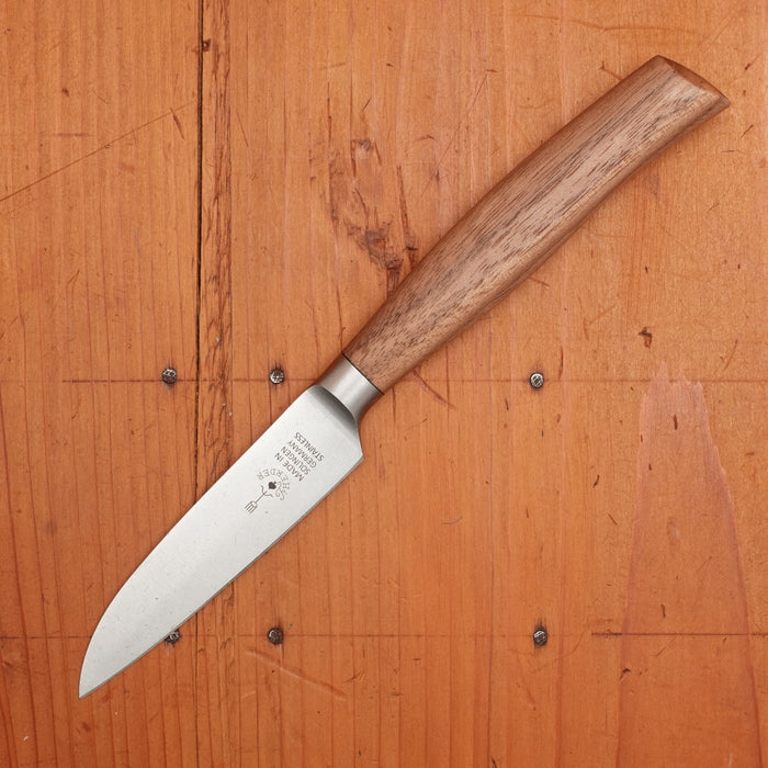 Friedr Herder Madera 3.15" Paring Forged Stainless Walnut 1/2 Bolster