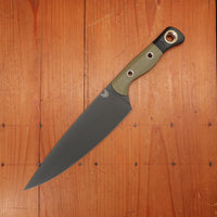 Benchmade Cutlery 4000BK-01 Drop Point CPM-154 Fixed Blade OD Green G10 Handle Knife Set - 3 Pieces