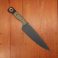 Benchmade Cutlery 4000BK-01 Drop Point CPM-154 Fixed Blade OD Green G10 Handle Knife Set - 3 Pieces