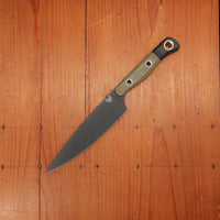 Benchmade Cutlery 4000BK-01 Drop Point CPM-154 Fixed Blade OD Green G10 Handle Knife Set - 3 Pieces