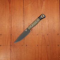 Benchmade Cutlery 4000BK-01 Drop Point CPM-154 Fixed Blade OD Green G10 Handle Knife Set - 3 Pieces