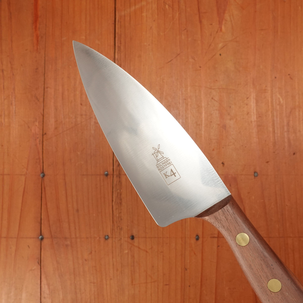 Windmühlenmesser K4 5" Chef Stainless Walnut