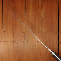 Unmarked (Lamson?) 12.25" Chef Knife Carbon Steel & Rosewood USA 1930s-60s