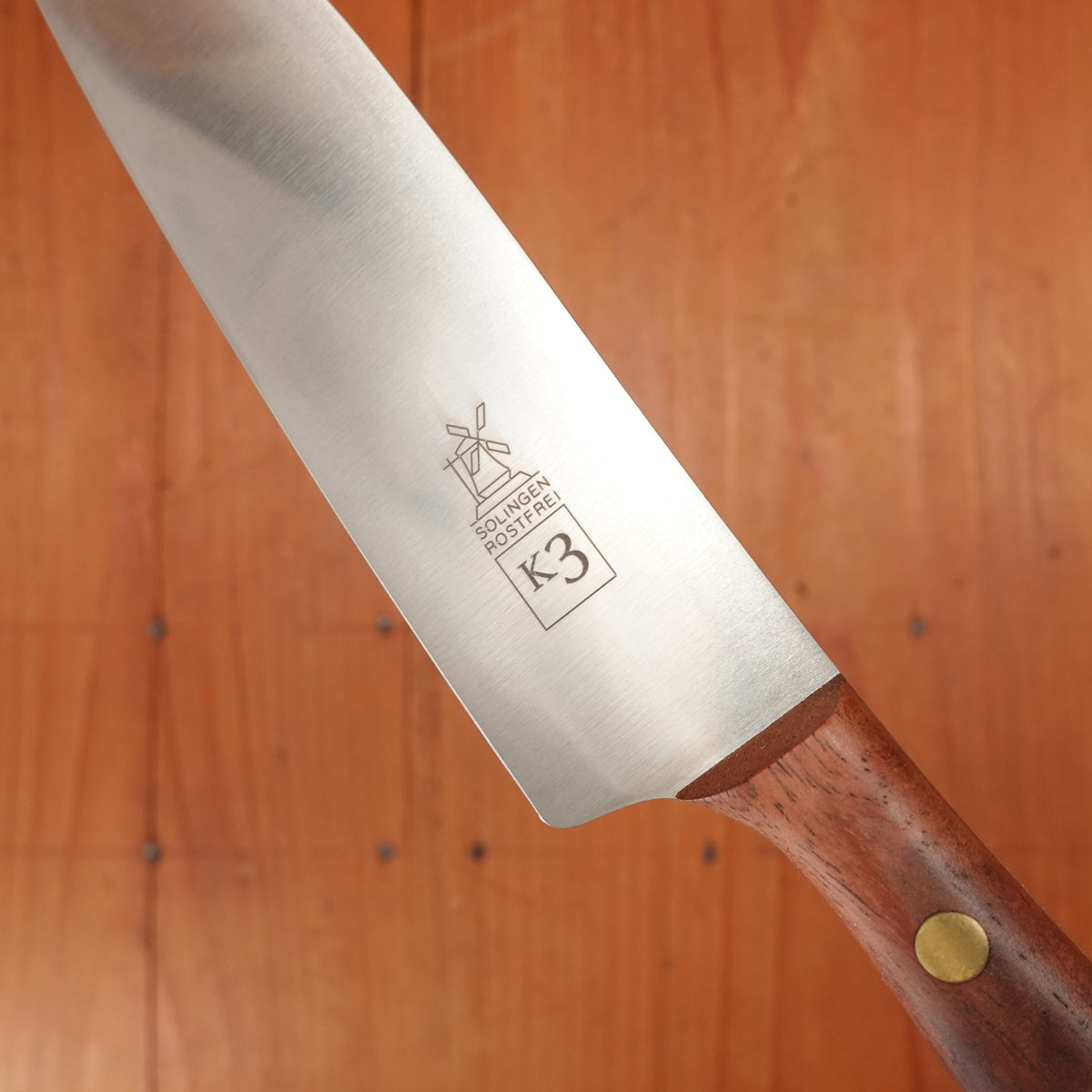 Windmühlenmesser K3 4.75" Utility Stainless Walnut