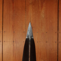 Unmarked (Lamson?) 12.25" Chef Knife Carbon Steel & Rosewood USA 1930s-60s