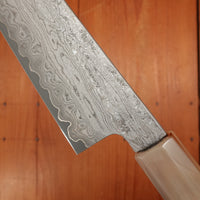 Sakai Kikumori Nakagawa Seiun 210mm Gyuto VG10 Ebony with Saya