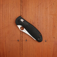 Benchmade 555-S30V Mini Griptilian Sheepsfoot CPM-S30V AXIS Lock Black Grivory Handle