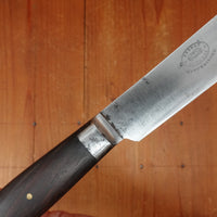 Lamson & Goodnow MFG co 8" Bread Knife Carbon Steel Lamson Pat Bolster Rosewood USA 1850s-80s