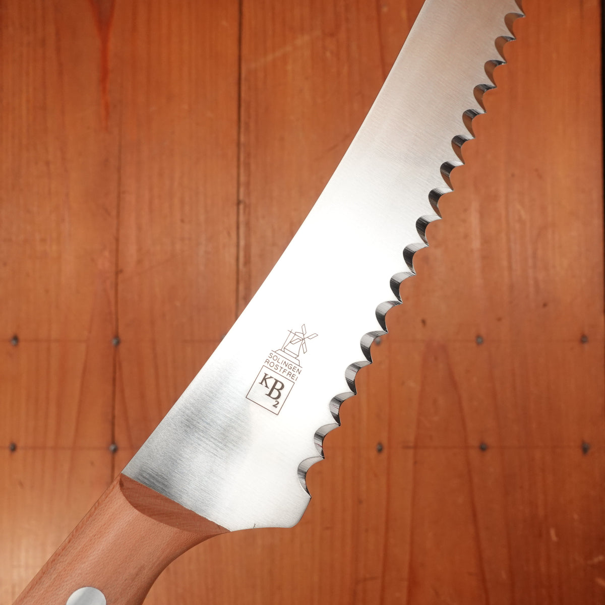 Windmühlenmesser KB2 8.75" Bread Knife Stainless Plum