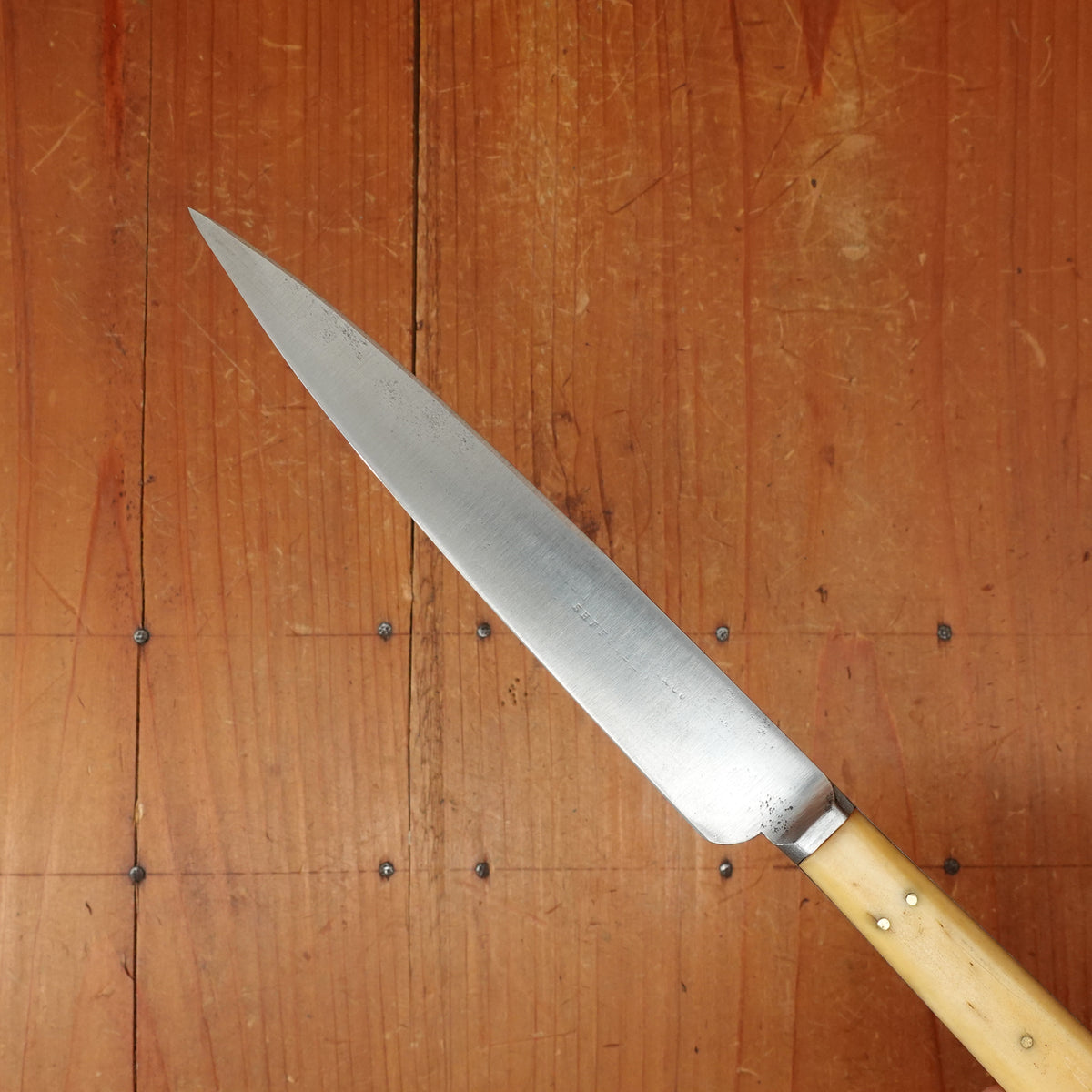 BC Historically Inaccurate 5.5" Paring Knife Shear Carbon Steel Bone Handle Sheffield
