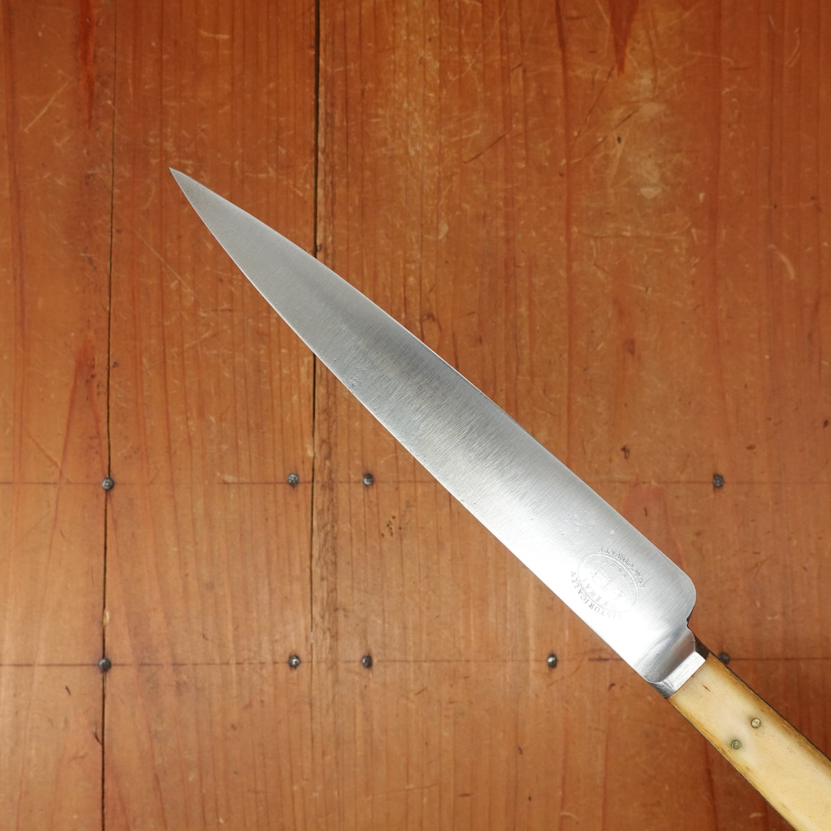 BC Historically Inaccurate 5.5" Paring Knife Shear Carbon Steel Bone Handle Sheffield