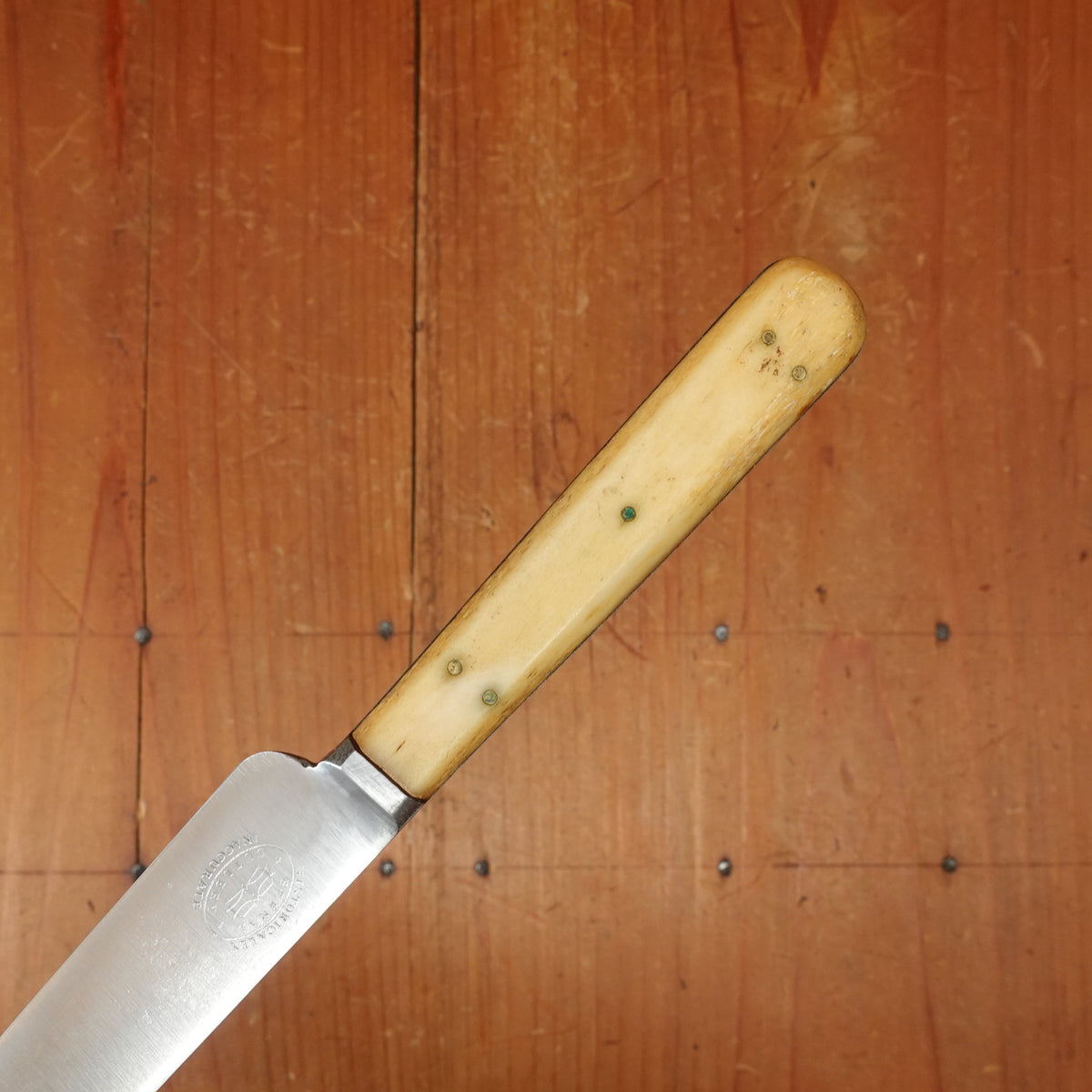 BC Historically Inaccurate 5.5" Paring Knife Shear Carbon Steel Bone Handle Sheffield