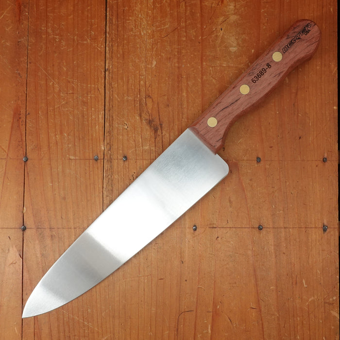 Dexter Russell Traditional 8" Chef Stainless Stainless Rosewood Handle 63689-8