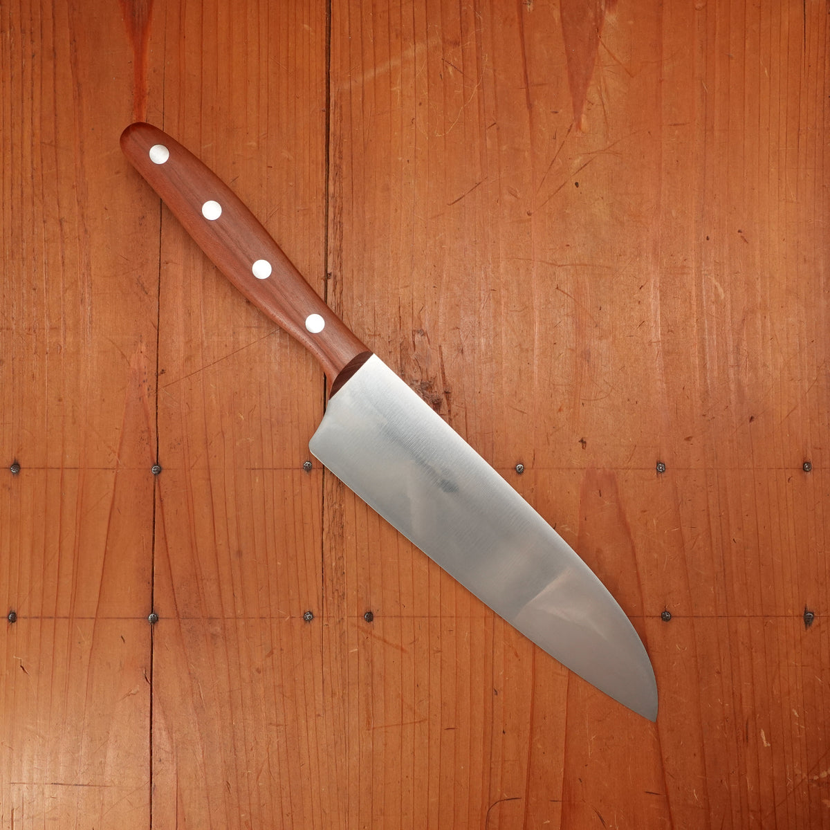 Windmühlenmesser K5 6.75" Santoku Carbon Plum