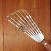 Dexter Russell Traditional Right Handed 6.25" Slotted Fish Spatula Stainless Rosewood Handle S246