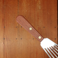 Dexter Russell Traditional Right Handed 6.25" Slotted Fish Spatula Stainless Rosewood Handle S246