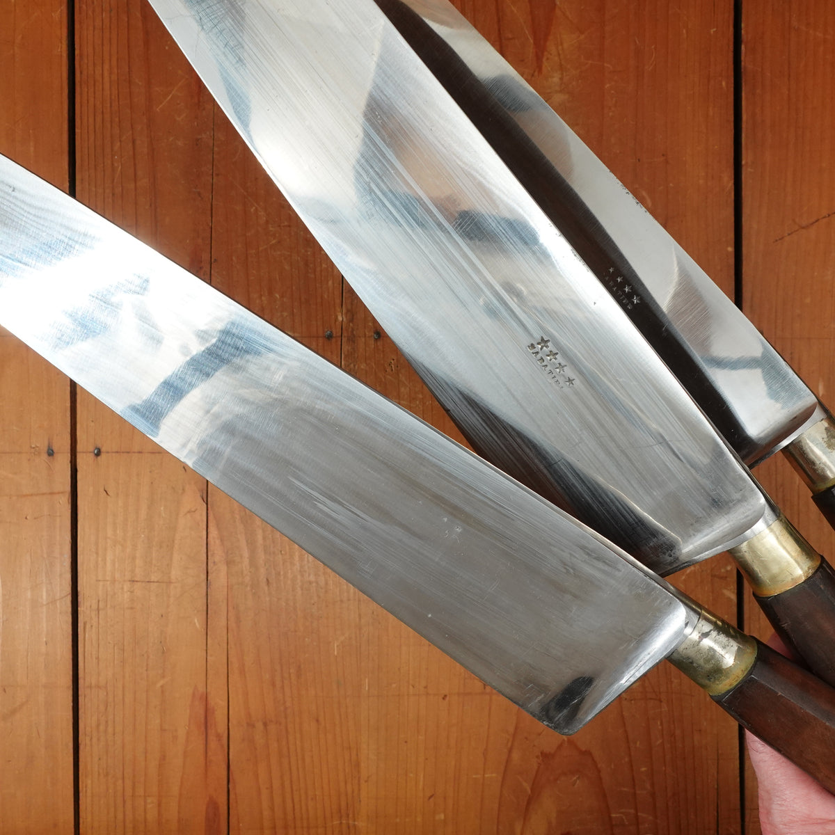 Second Quality New Old Stock PD Sabatier **** Four Star Nogent / Cuisine Massive 35cm / 13.75" Chef Carbon 30s?