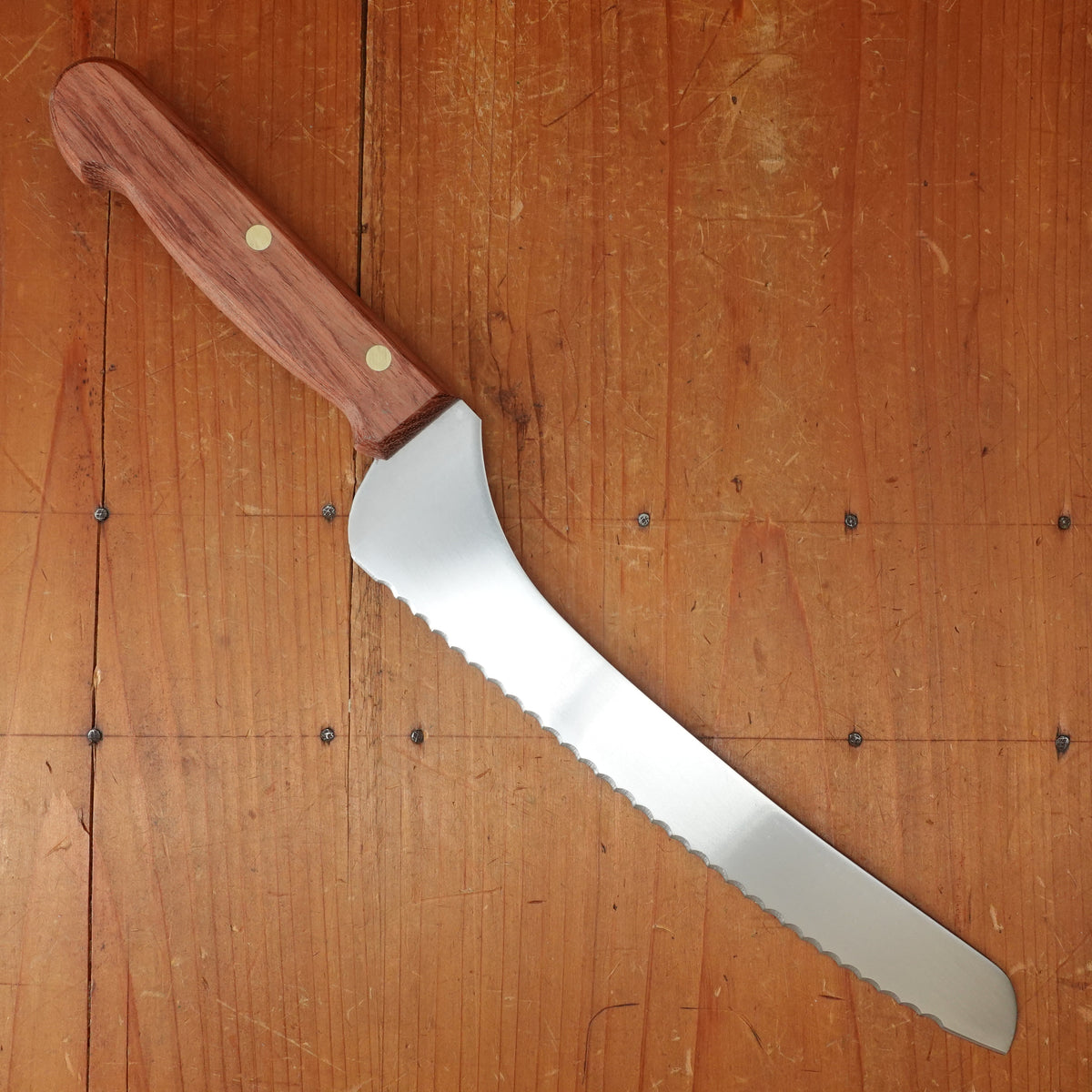 Dexter Russell Traditional 8" Offset Bread Knife Stainless Rosewood Handle S63-9SC
