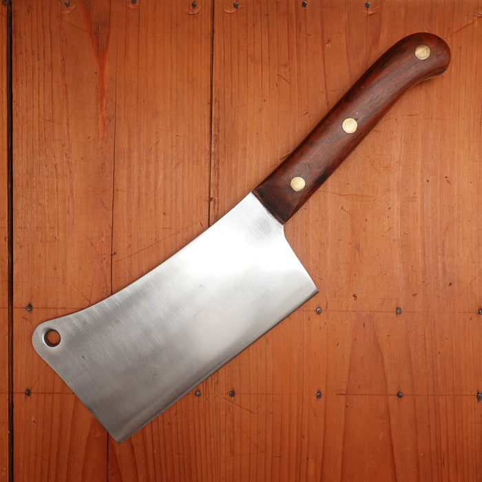Unmarked 6.75" Butcher Cleaver European - French? 1920s-1960