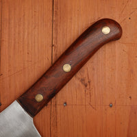 Unmarked 6.75" Butcher Cleaver European - French? 1920s-1960