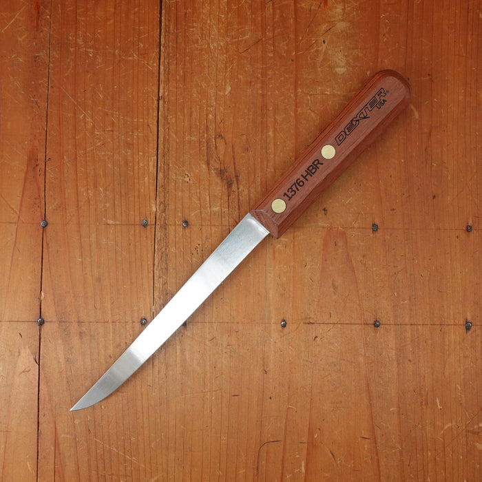 Dexter Russell Traditional 6" Flexible Boning Knife Carbon Rosewood Handle 1376HBR