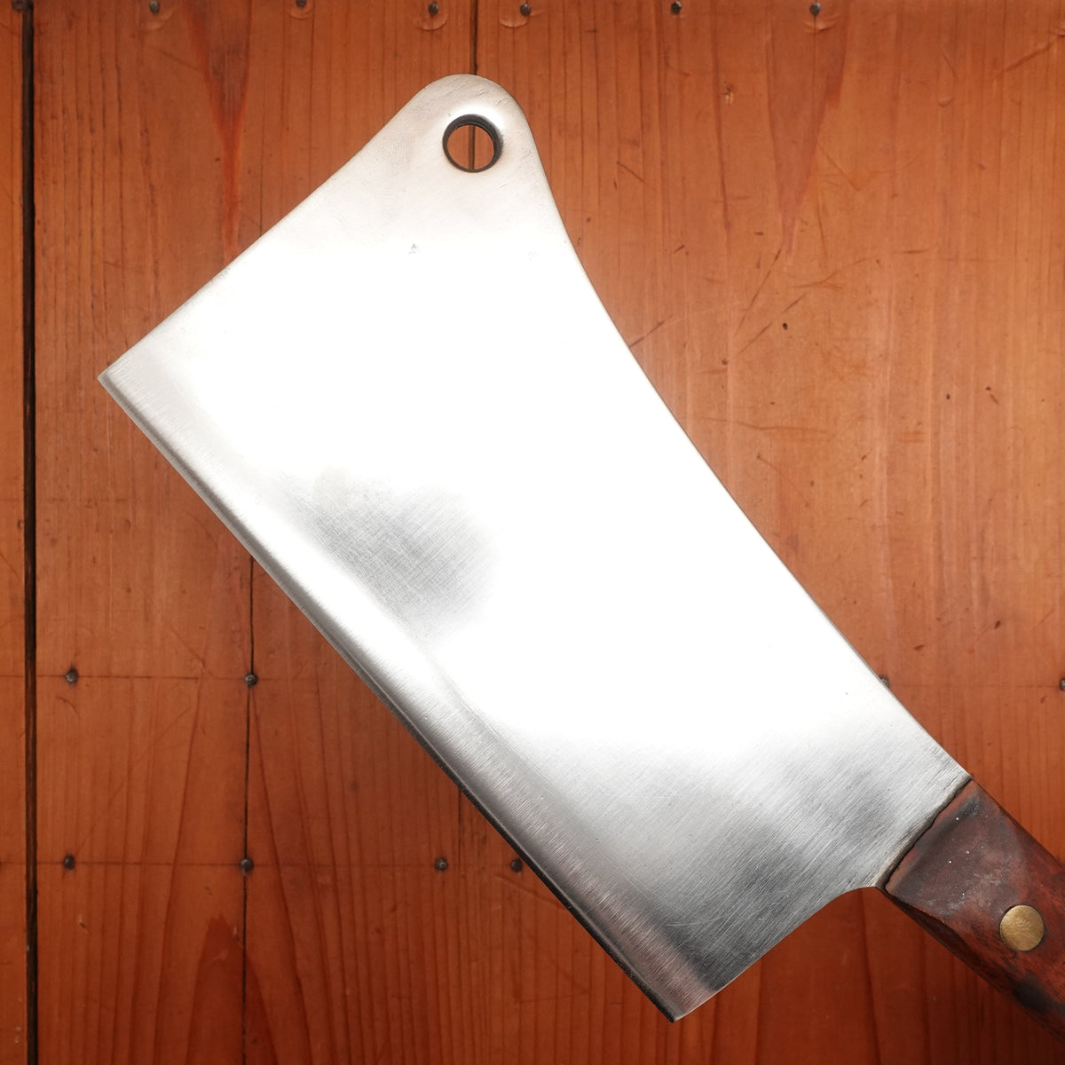 Unmarked 6.75" Butcher Cleaver European - French? 1920s-1960