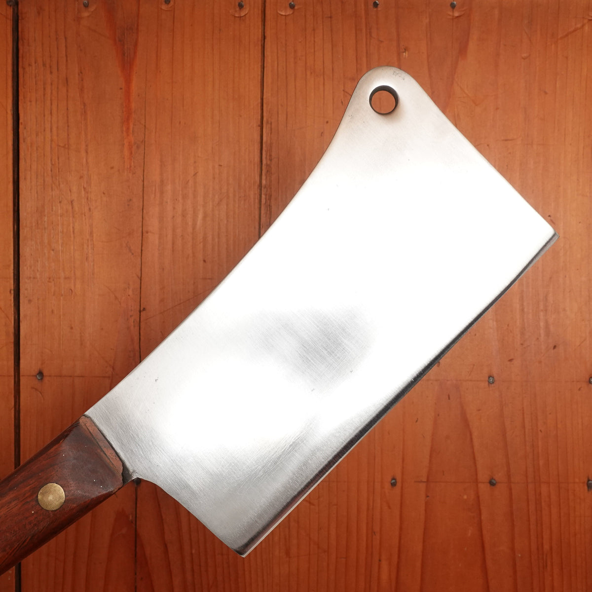Unmarked 6.75" Butcher Cleaver European - French? 1920s-1960