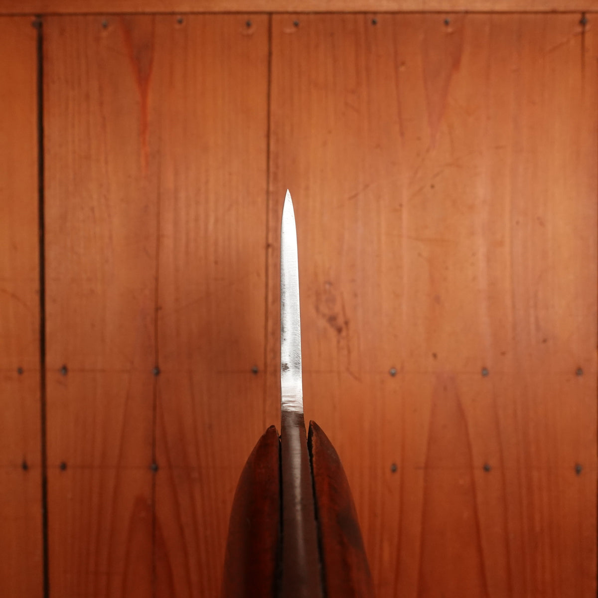 Unmarked 6.75" Butcher Cleaver European - French? 1920s-1960