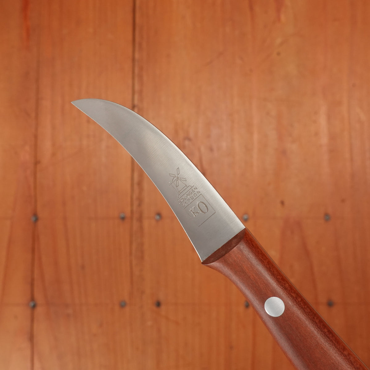 Windmühlenmesser K0 2.5" Birds Beak Carbon Plum