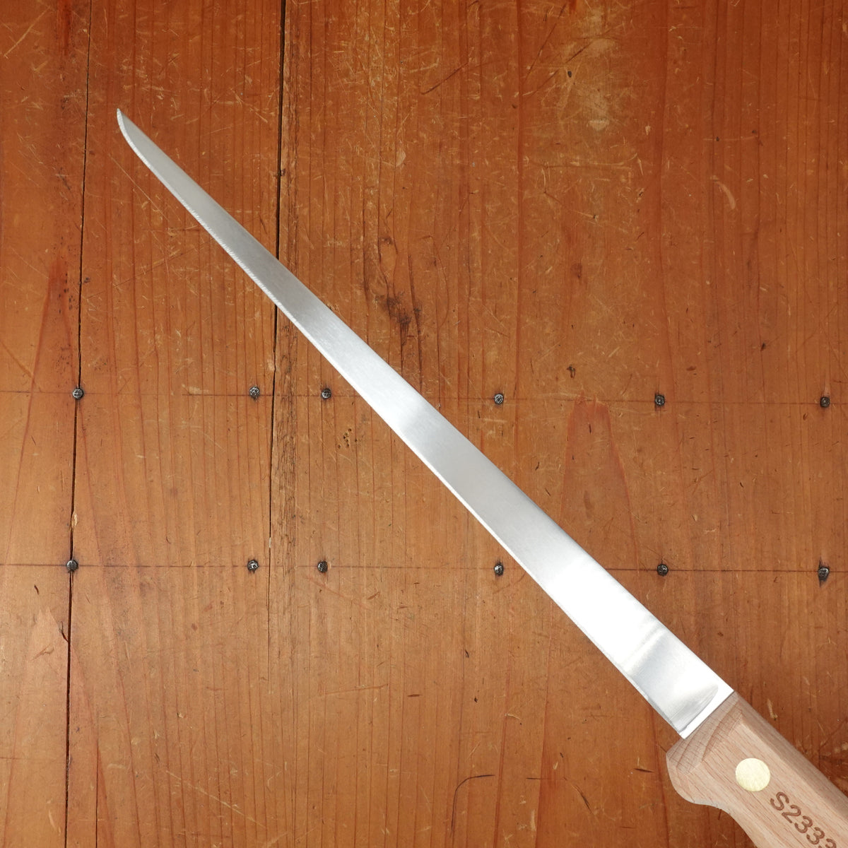 Dexter Russell Traditional 9" Flexible Fillet Knife Carbon Beech Handle S2333-9
