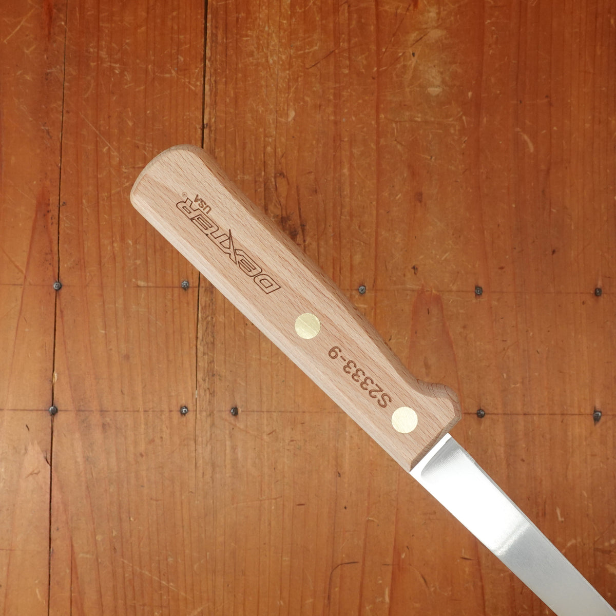 Dexter Russell Traditional 9" Flexible Fillet Knife Carbon Beech Handle S2333-9