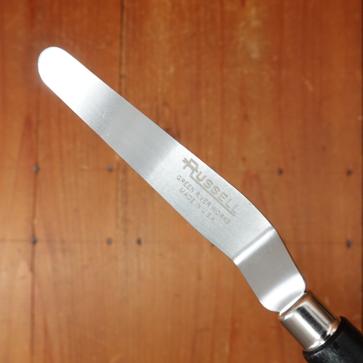 Dexter Russell 3" Offset Palette Knife Green River Works Carbon Steel