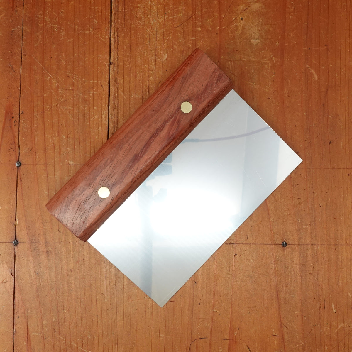 Dexter Russell 6" Bench Scraper Stainless Rosewood Handle S496