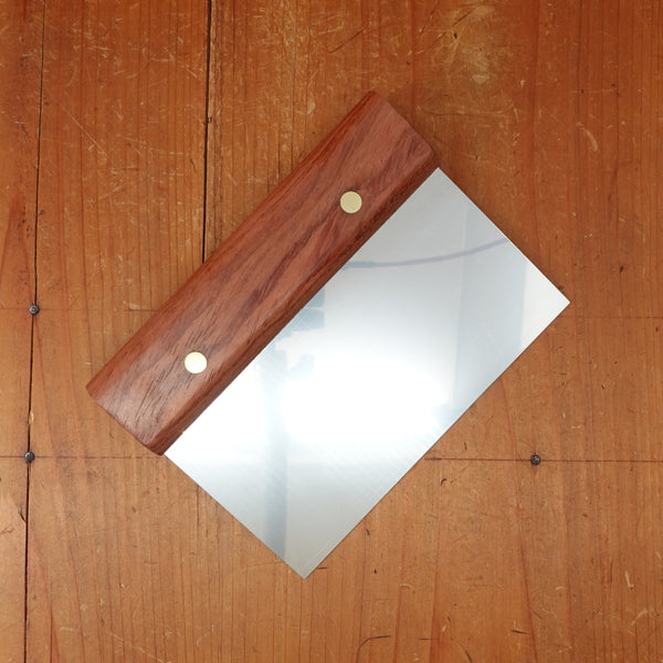 Dexter Russell 6" Bench Scraper Stainless Rosewood Handle S496