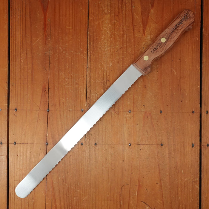 Dexter Russell Traditional 12" Bread Knife Stainless Rosewood Handle S46912