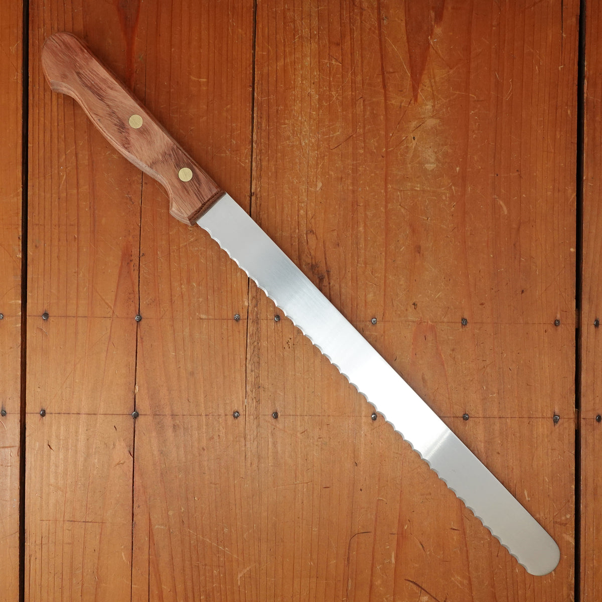 Dexter Russell Traditional 12" Bread Knife Stainless Rosewood Handle S46912