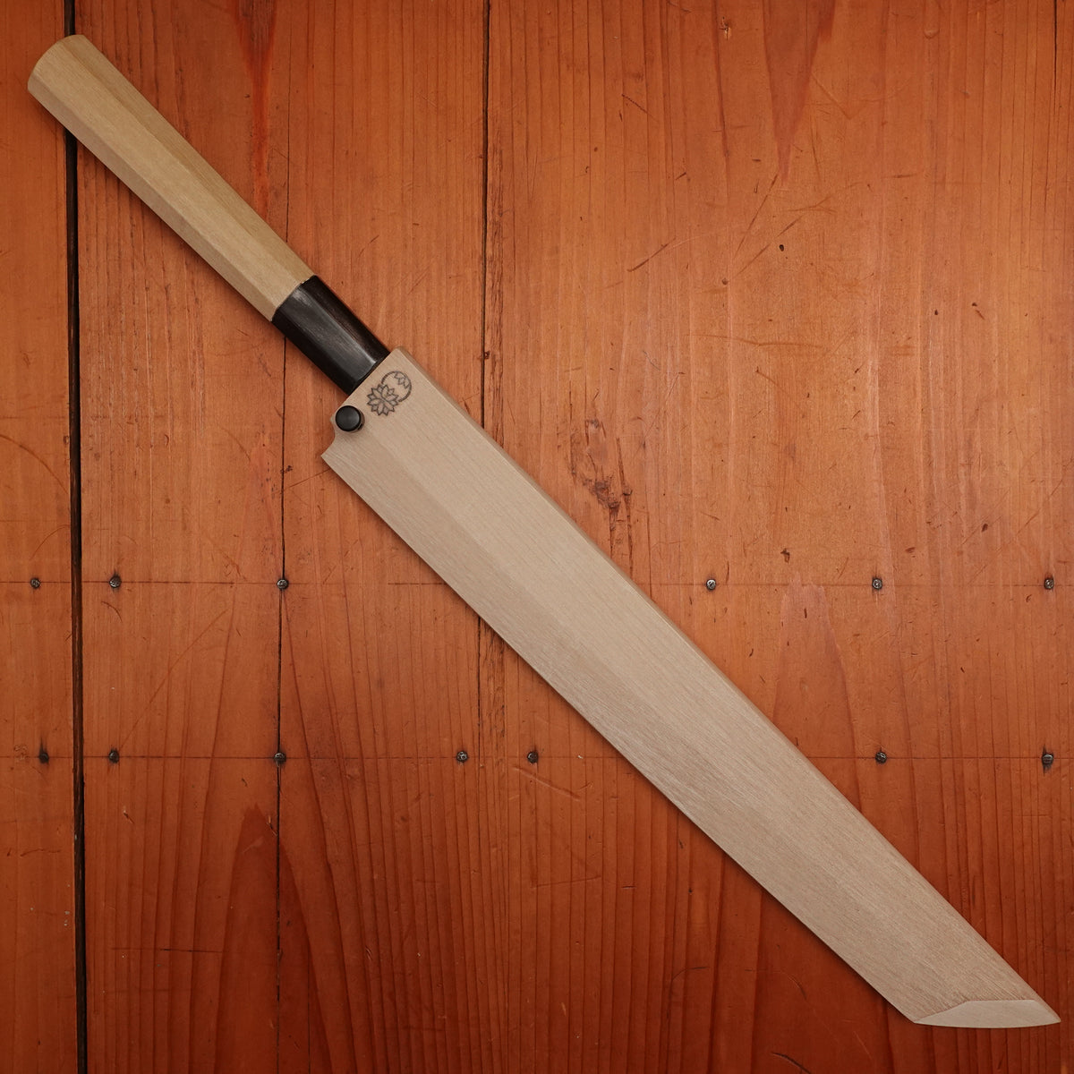 Sakai Kikumori Choyo 270mm Sakimaru Takohiki Ginsanko with Saya