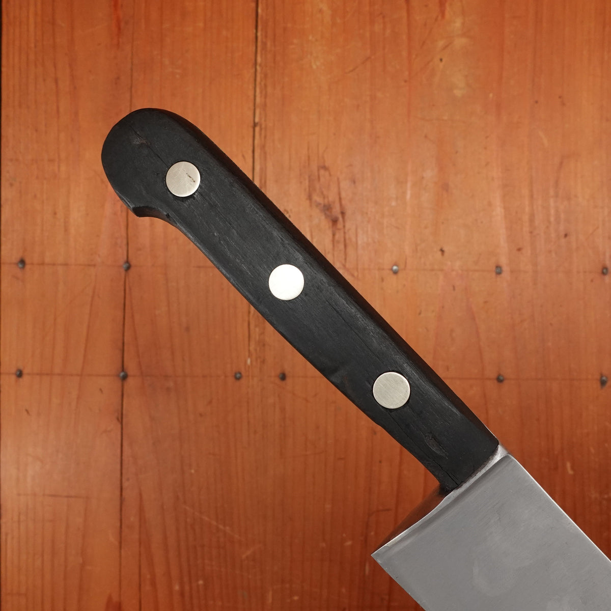 Lamson 10.5" Chef Knife Carbon Steel Walnut Handle USA 1930-70