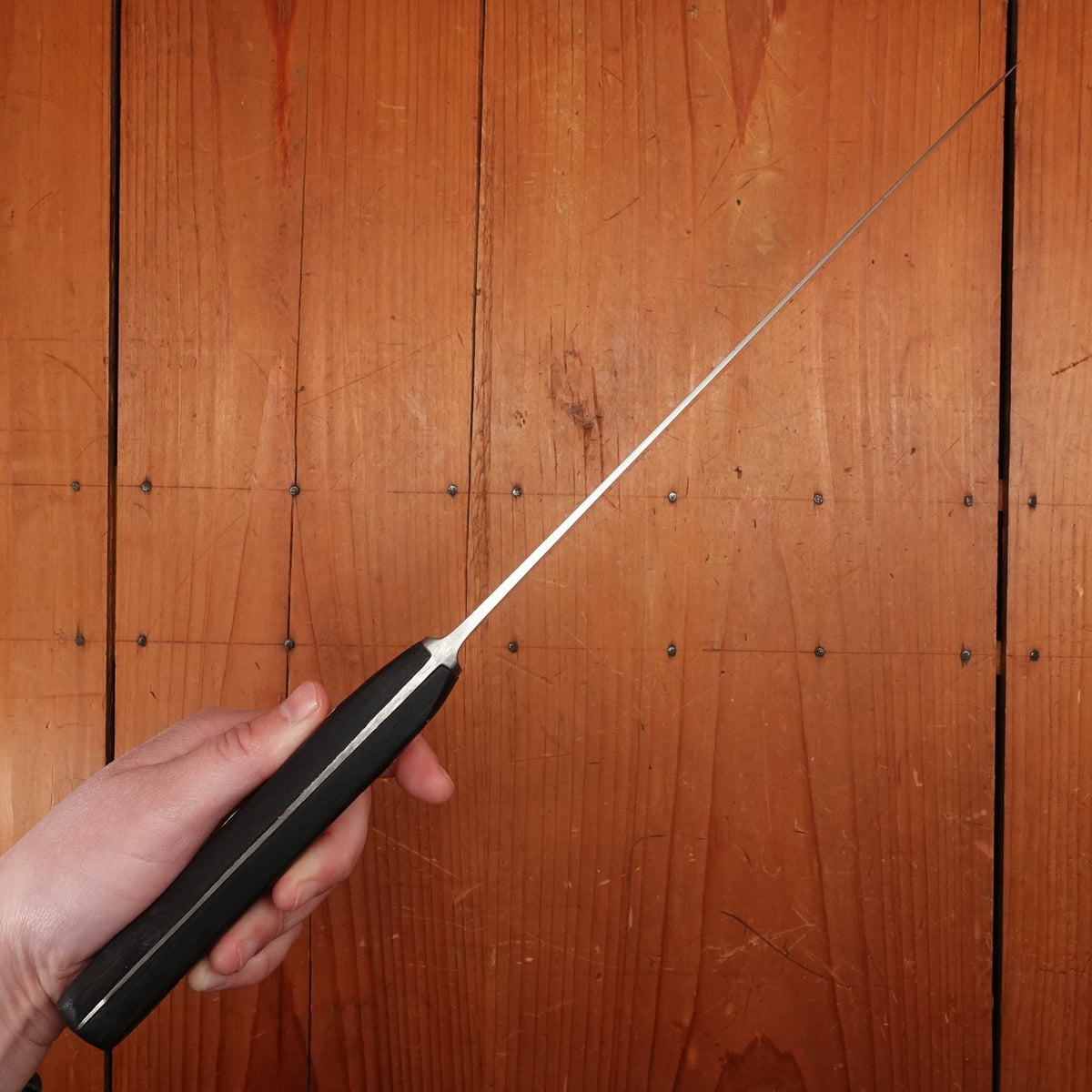 Lamson 10.5" Chef Knife Carbon Steel Walnut Handle USA 1930-70