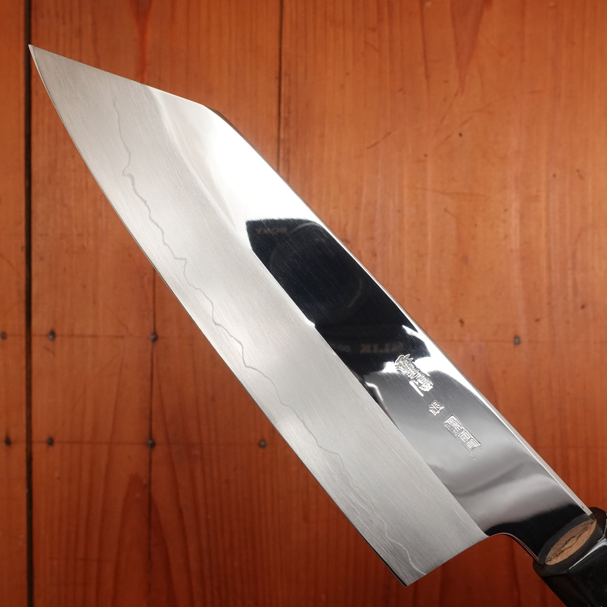 Sakai Kikumori Choyo 180mm Kiritsuke Santoku Ginsanko with Saya