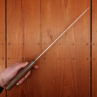 Russell 10.75" Scimitar Carbon Steel Sapele Wood Handle USA 1950-80